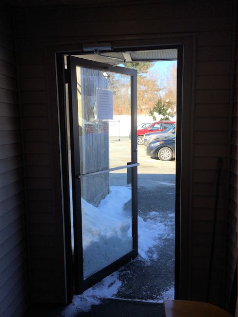 How to Deal with Your Commercial Door in the Winter