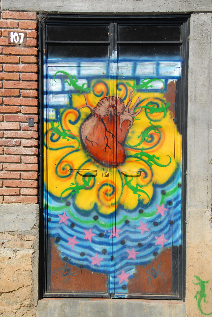 Door With Heart - llhuicamina