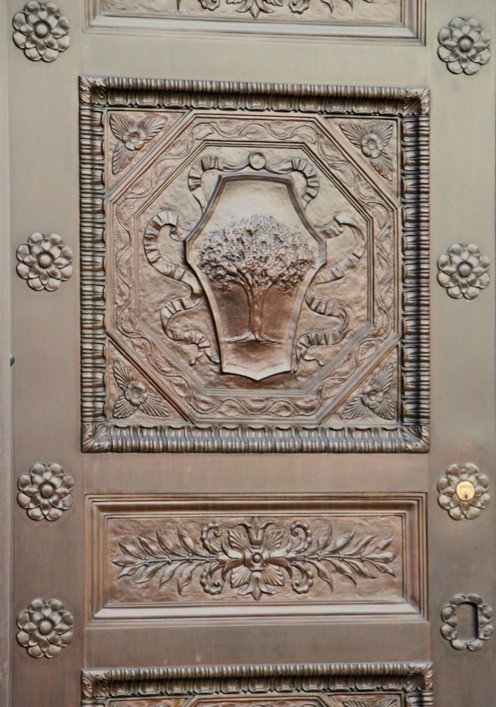 Bronze Door Detail