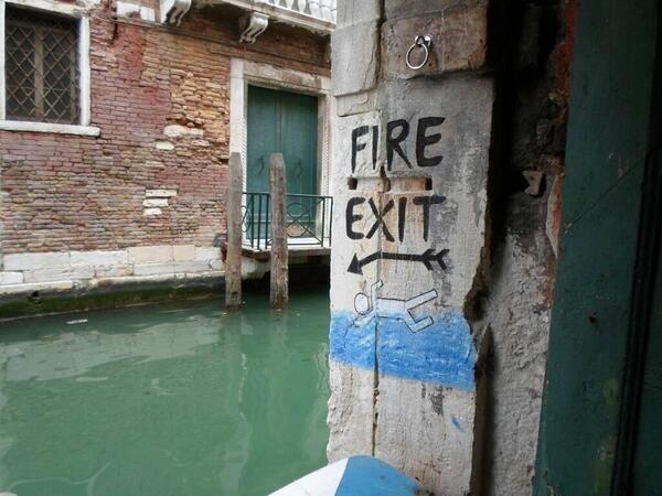 Venetian Fire Exit