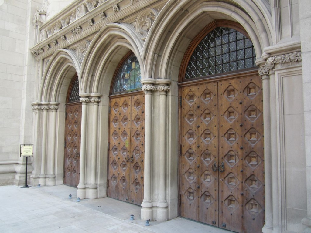 Saint Johns Cathedral Bank of Doors