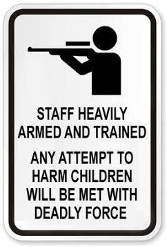 Staff is Armed and Trained