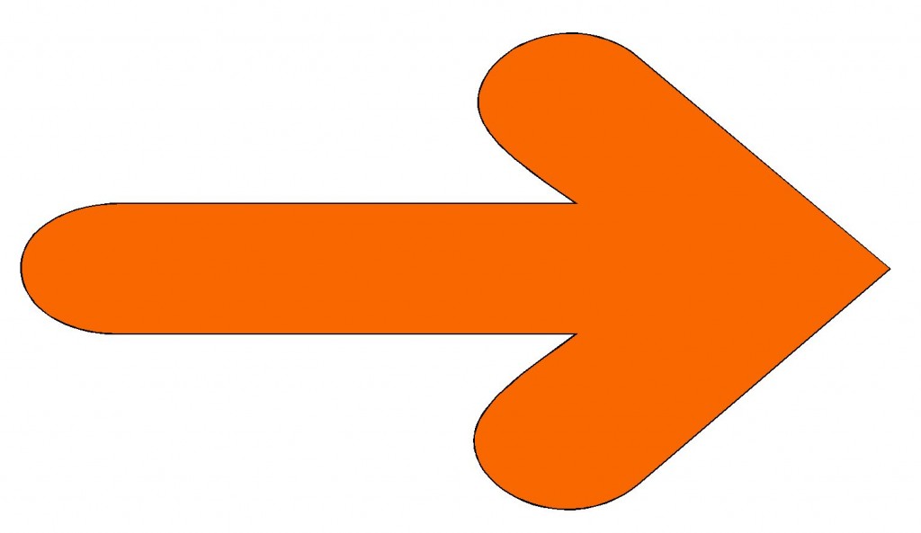Orange Arrow a