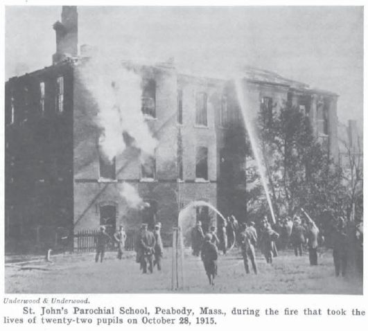 St Johns School Fire