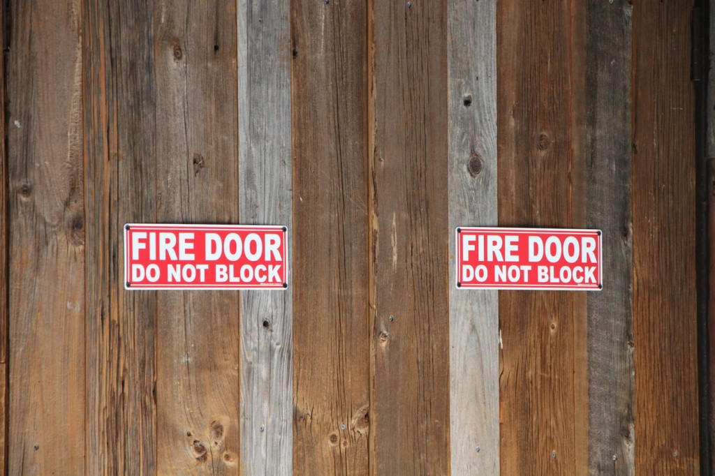 Not a fire door