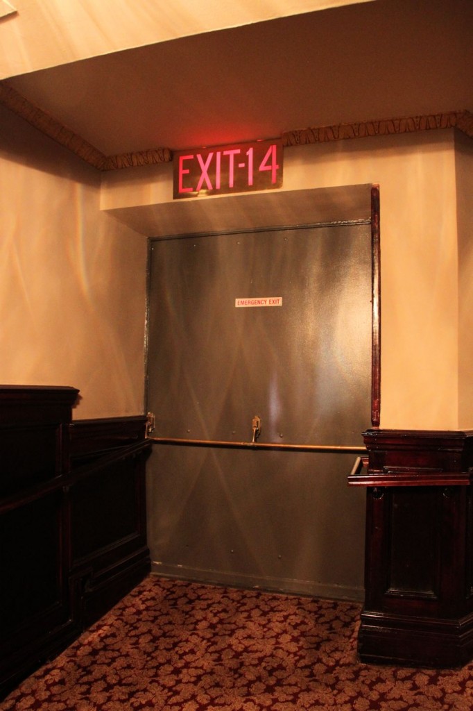 Theater Exit with Panic