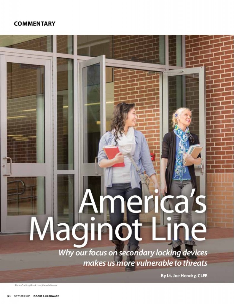 Americas Maginot Line