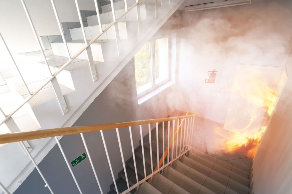 stairwell-fire