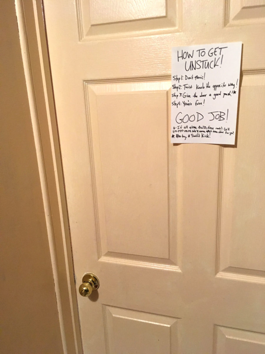 WW HOW TO GET UNSTUCK! I Dig Hardware Answers to your door