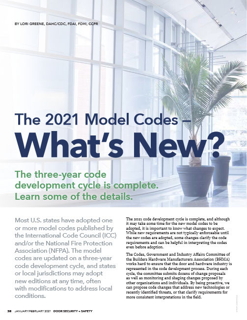 2021 Model Code magazine article