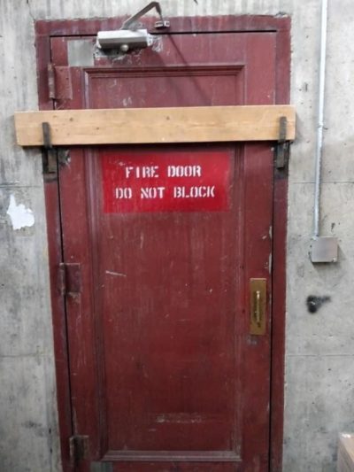 WW: Fire Door - Do Not Block - I Dig Hardware - Answers to your door ...