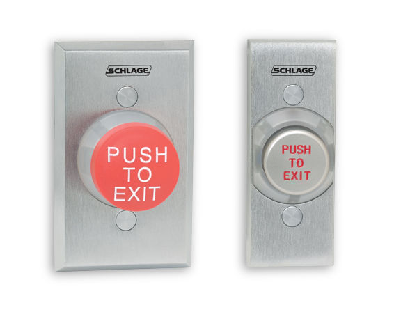 Today's Quick Question keeps coming up:  On which types of access-control doors do the model codes require the installation of an auxiliary push button to release the electrified lock?