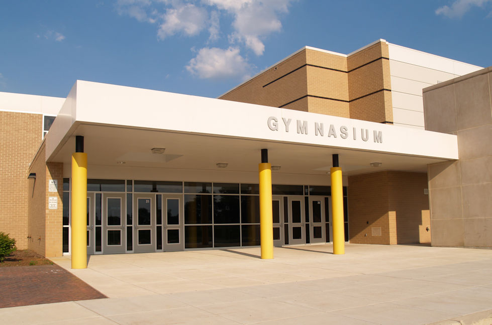 Photo of a gymnasium