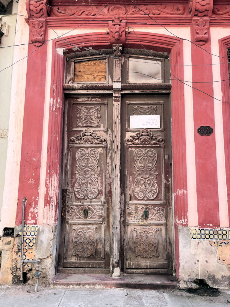 Beautiful Doors of Havana Cuba