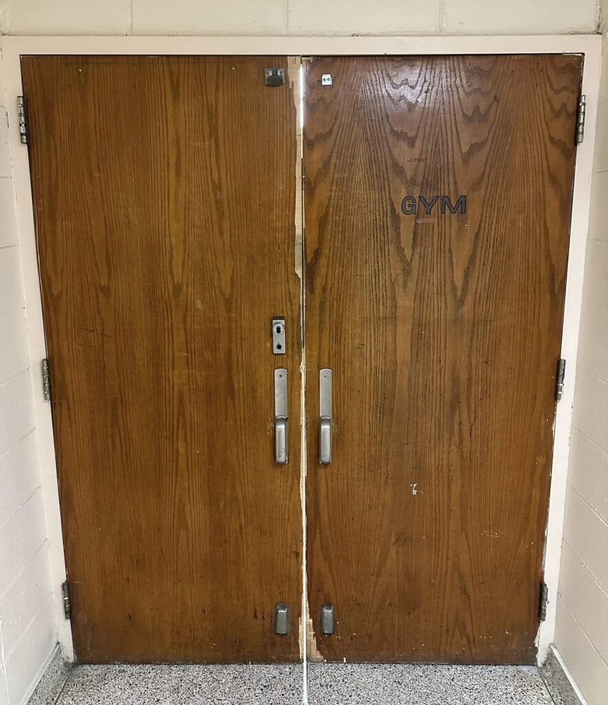 Original Gym Door