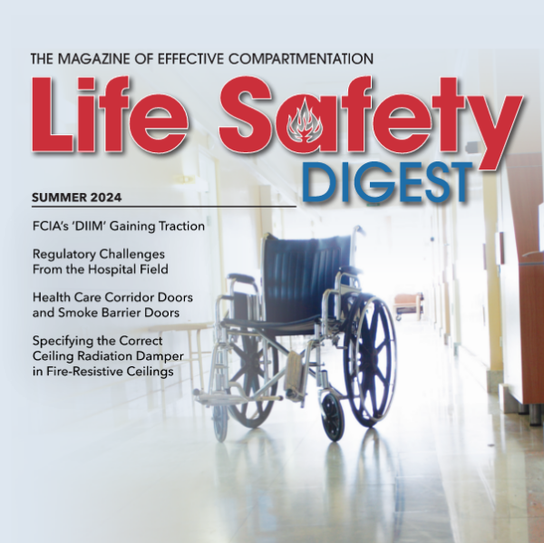 Life Safety Digest: Health Care Corridor Doors and Smoke Barrier Doors ...