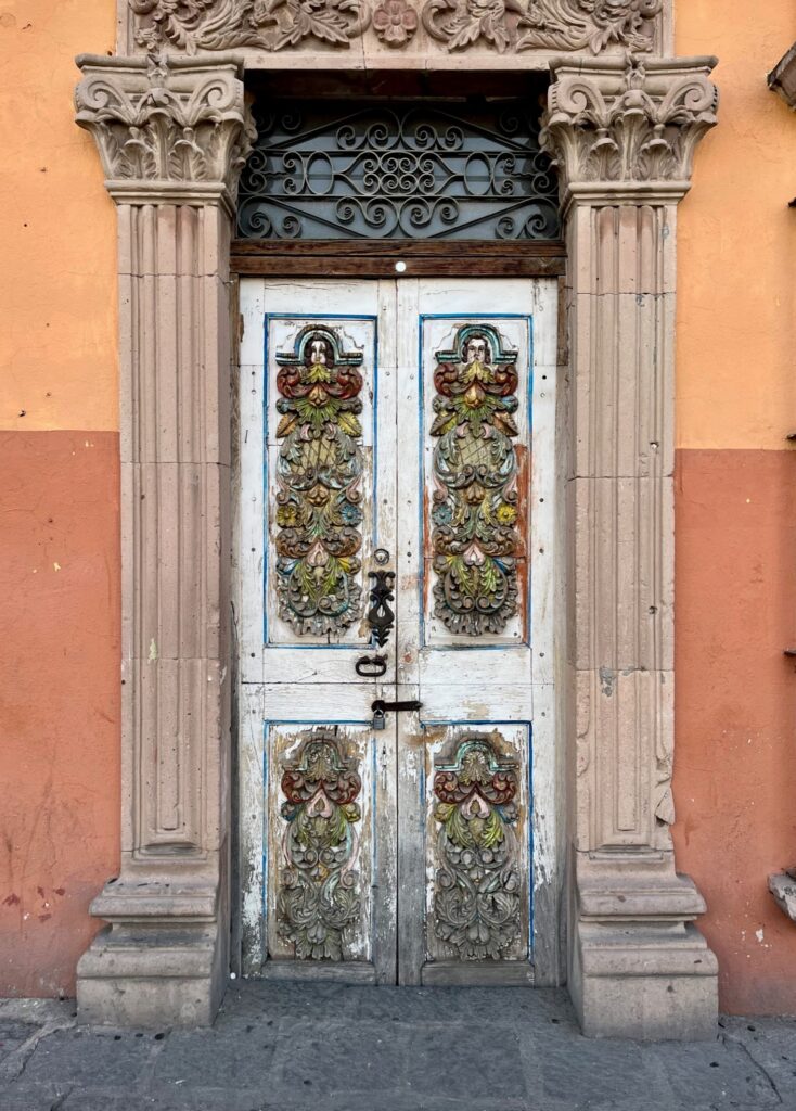 Beautiful door in Mexico