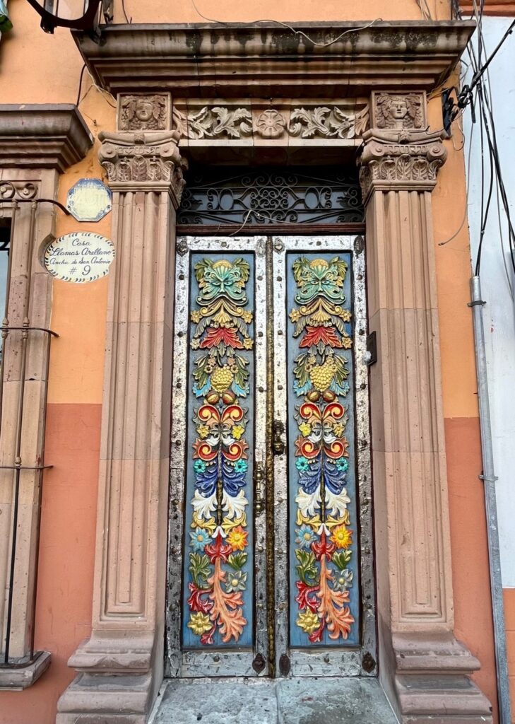 Beautiful door in Mexico