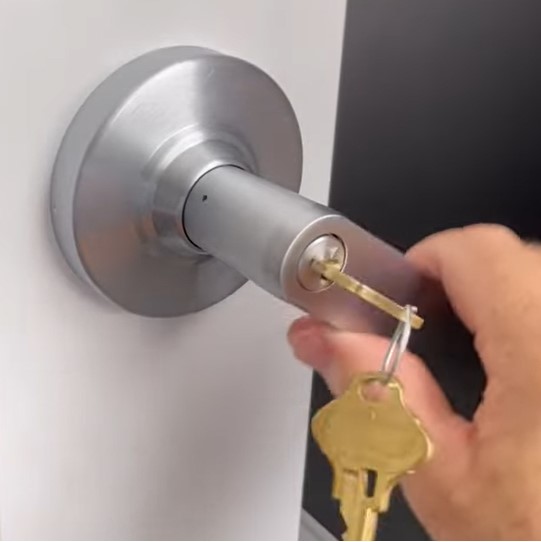 A traditional storeroom function lockset may be difficult for some users to operate, and could be prohibited by local codes.  Today's post explains the operation of a new accessible storeroom function.