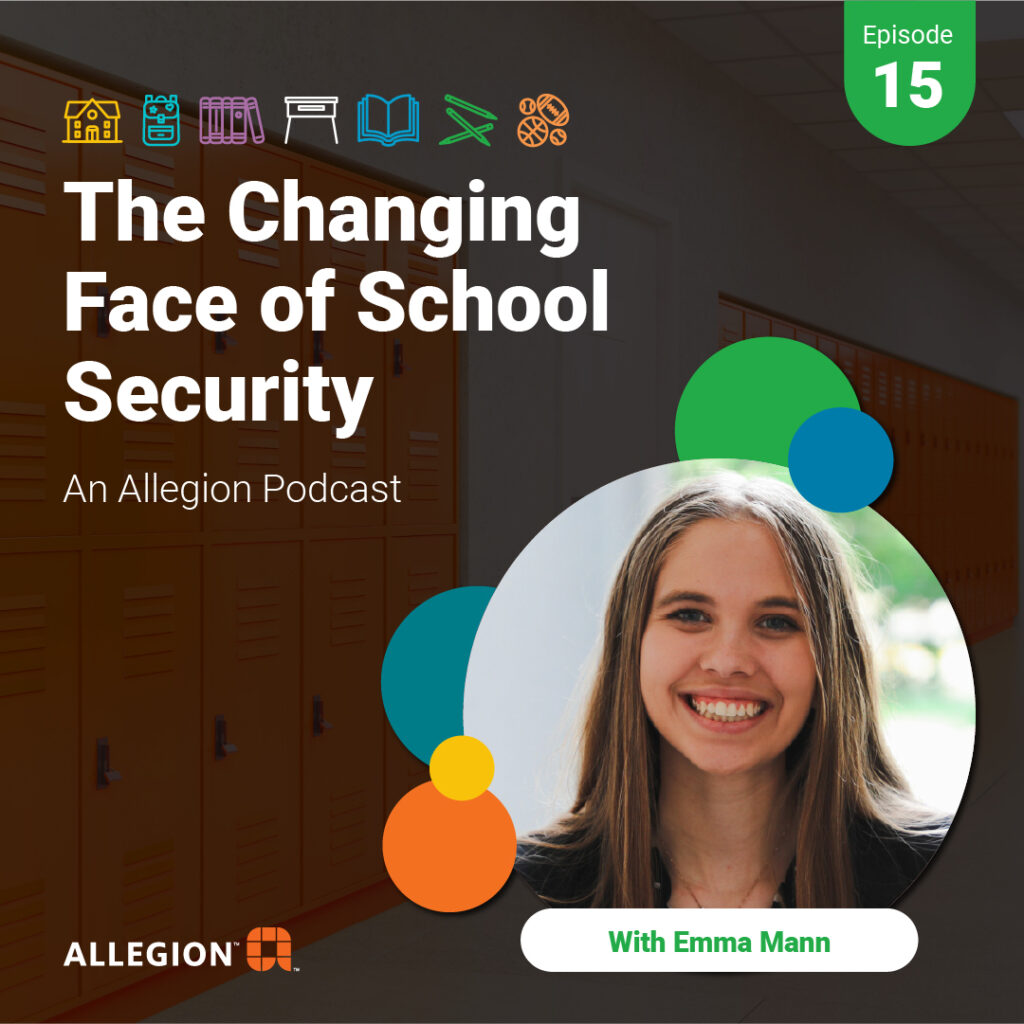 In the next episode of Paul Timm's podcast - The Changing Face of School Security, he talks with Emma Mann, student ambassador for Safe and Sound Schools and Vanderbilt University student.