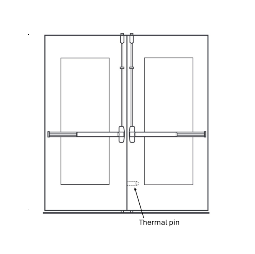 BHMA has updated a resource that addresses the technicalities of auxiliary fire pins, and it is extremely helpful for explaining this application to code officials and others who have concerns.