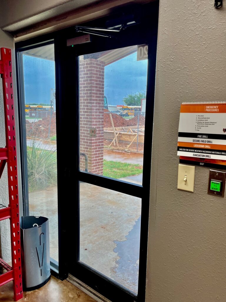 I received this Fixed-it Friday photo from someone asking whether this application was code-compliant.  The short answer...no.  Can you see the problem?