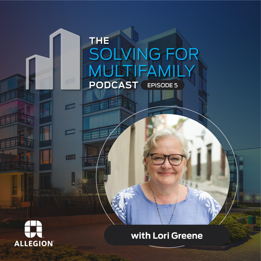 I recently appeared as a guest on Allegion's Solving for Multifamily Podcast, with Robert Gaulden.  Today's post includes links to both of my episodes, as well as resources pages with additional information.