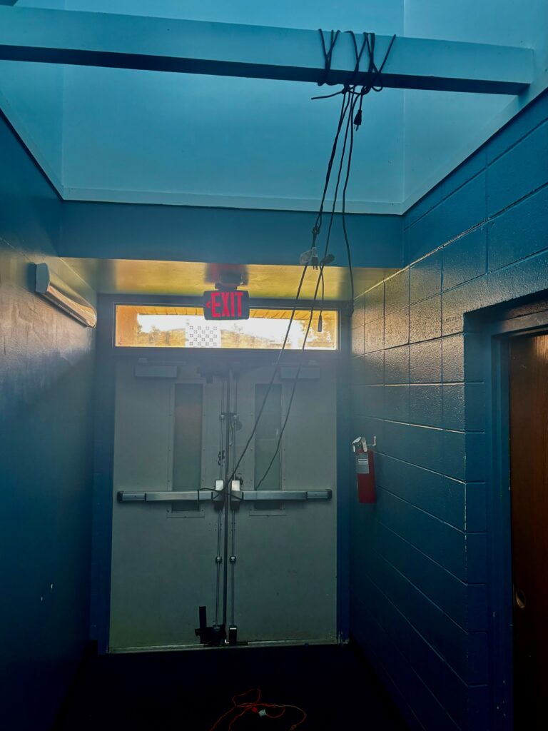 Today's Fixed-it Friday photo, taken by Michelle Atkinson, CFDAI, of Atkinson Door, shows a 