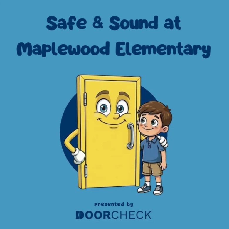 DoorCheck recently created a children's book about school safety and security, and they allowed me to share it here.  Read more from JB de la Garza, one of DoorCheck's founders...