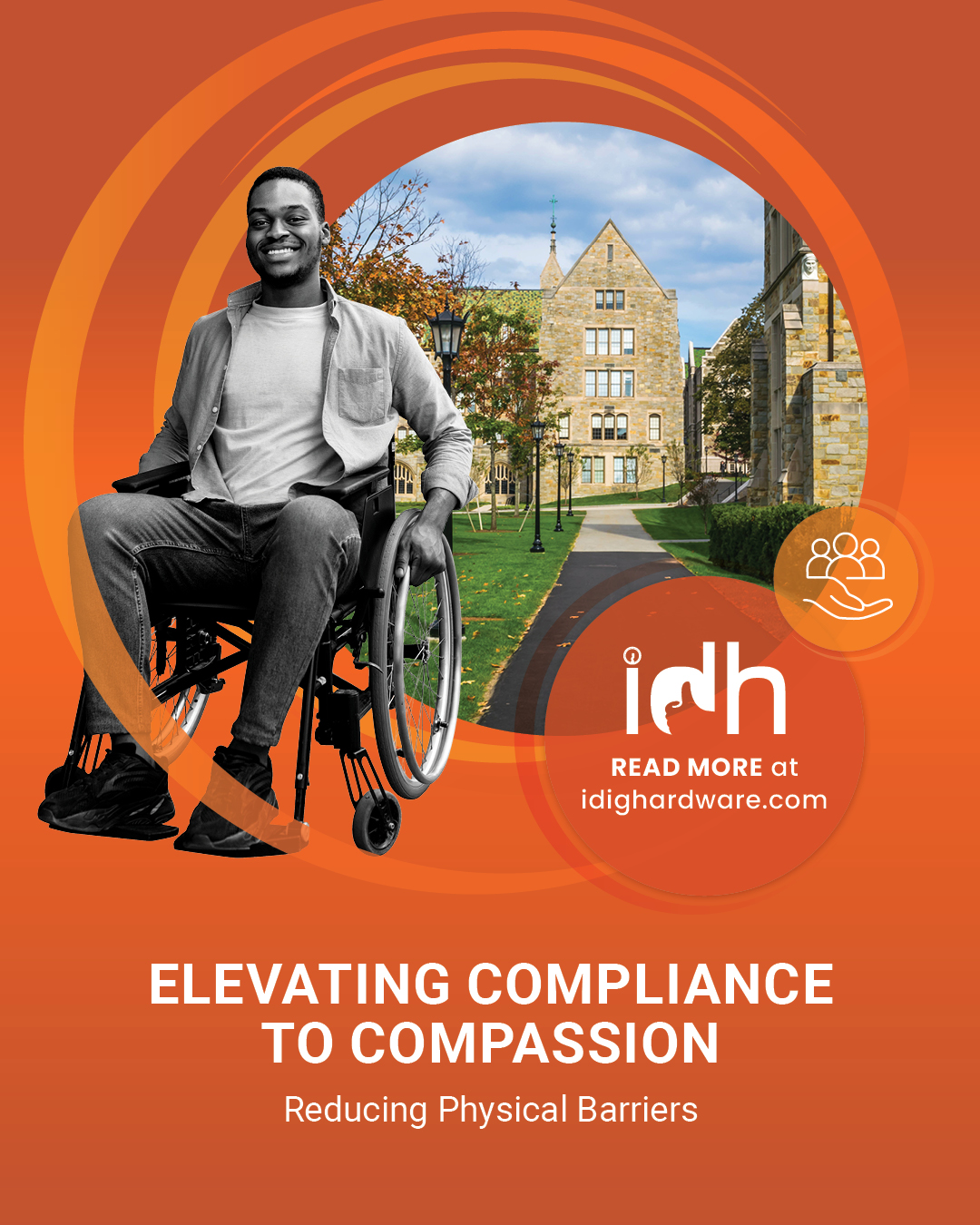 Elevating Compliance to Compassion - reducing physical barriers