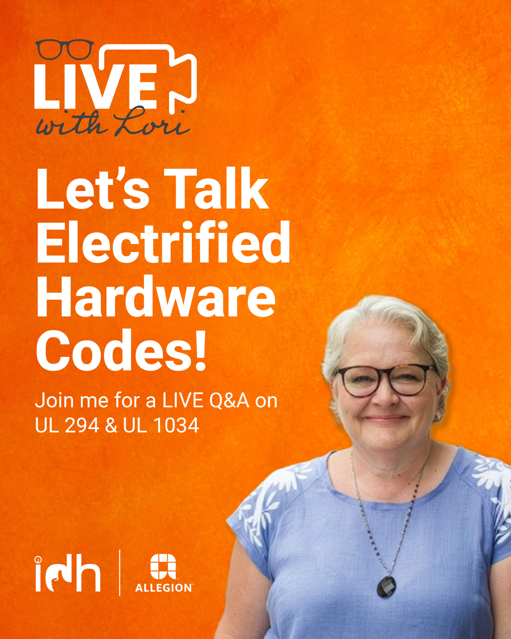 Let's talk electrified hardware codes flyer