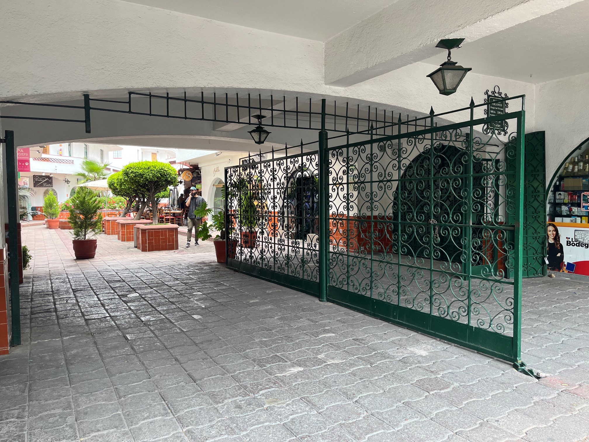 rotating gate