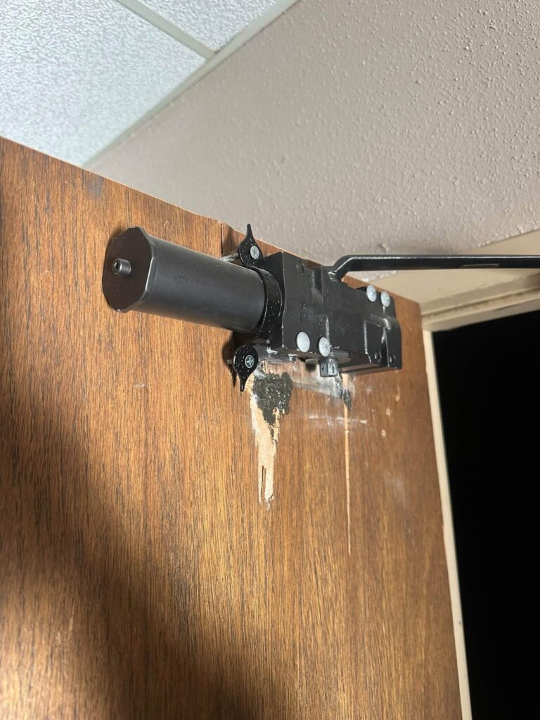 I saw these photos posted by Steven Josue Quintana on the Crap Locksmithing Facebook page, and I asked if I could share them here.  I'm wordless!
