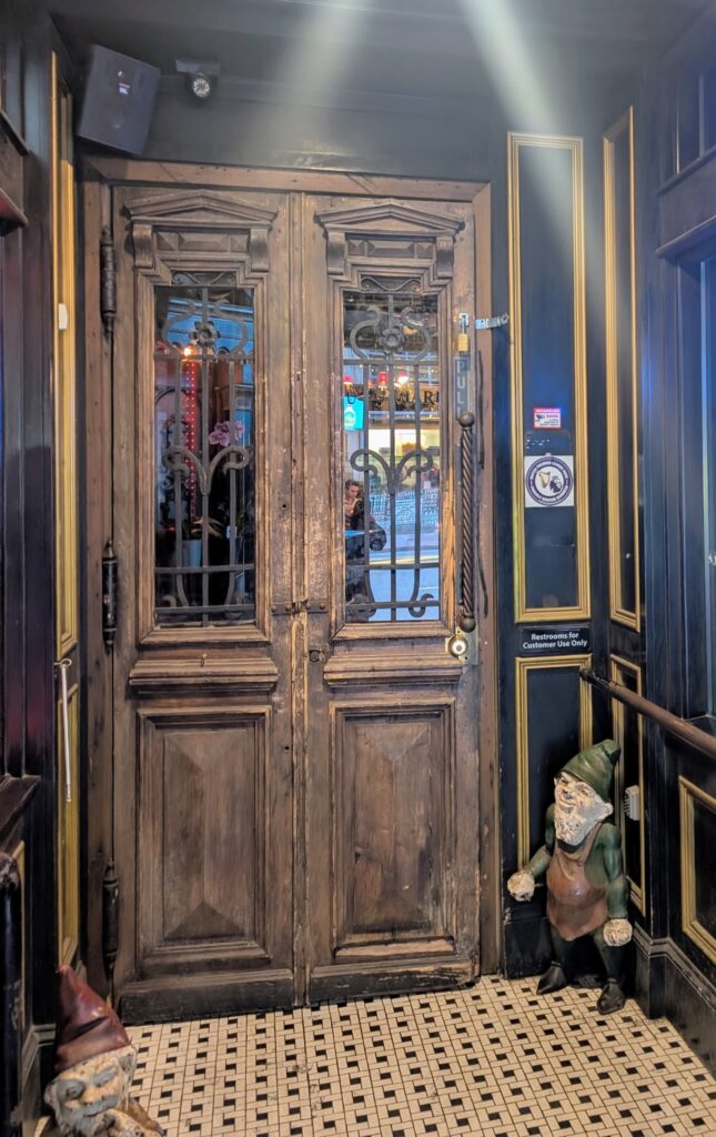 I received today's Wordless Wednesday photo from Paul Timm of Allegion, who spotted the open padlock dangling from this egress door in a restaurant. 