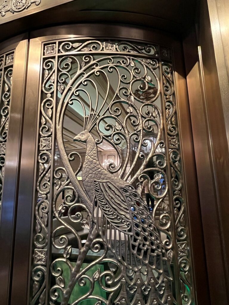 I just finished up a session at the DHI Connextions conference, and I could not believe how many brass/bronze doors we saw in Chicago!  And the accessibility efforts that have been made!