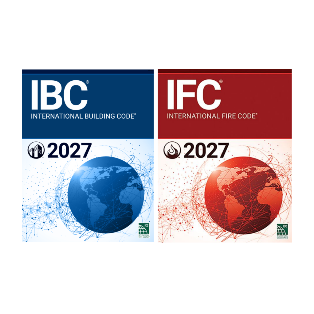 Just in time for the 2030 code development cycle to begin, the 2027 editions of the IBC and IFC are available, along with ICC A117.1-2026!  Let me know what stands out to you, and we'll discuss!